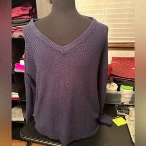 Beautiful XL navy blue Lularoe Harper sweater